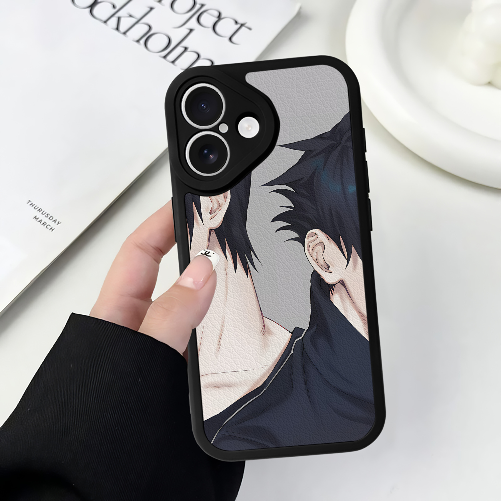 （画像用） SPY×FAMILY间谍家家酒 【iPhone 16シリーズ対応】シリコンスマホケース（レザー調） 材質：シリコン